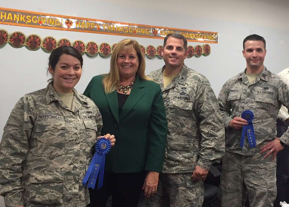 Out & About // Donna Visits LA AFB for a Thankful Celebration - TACC