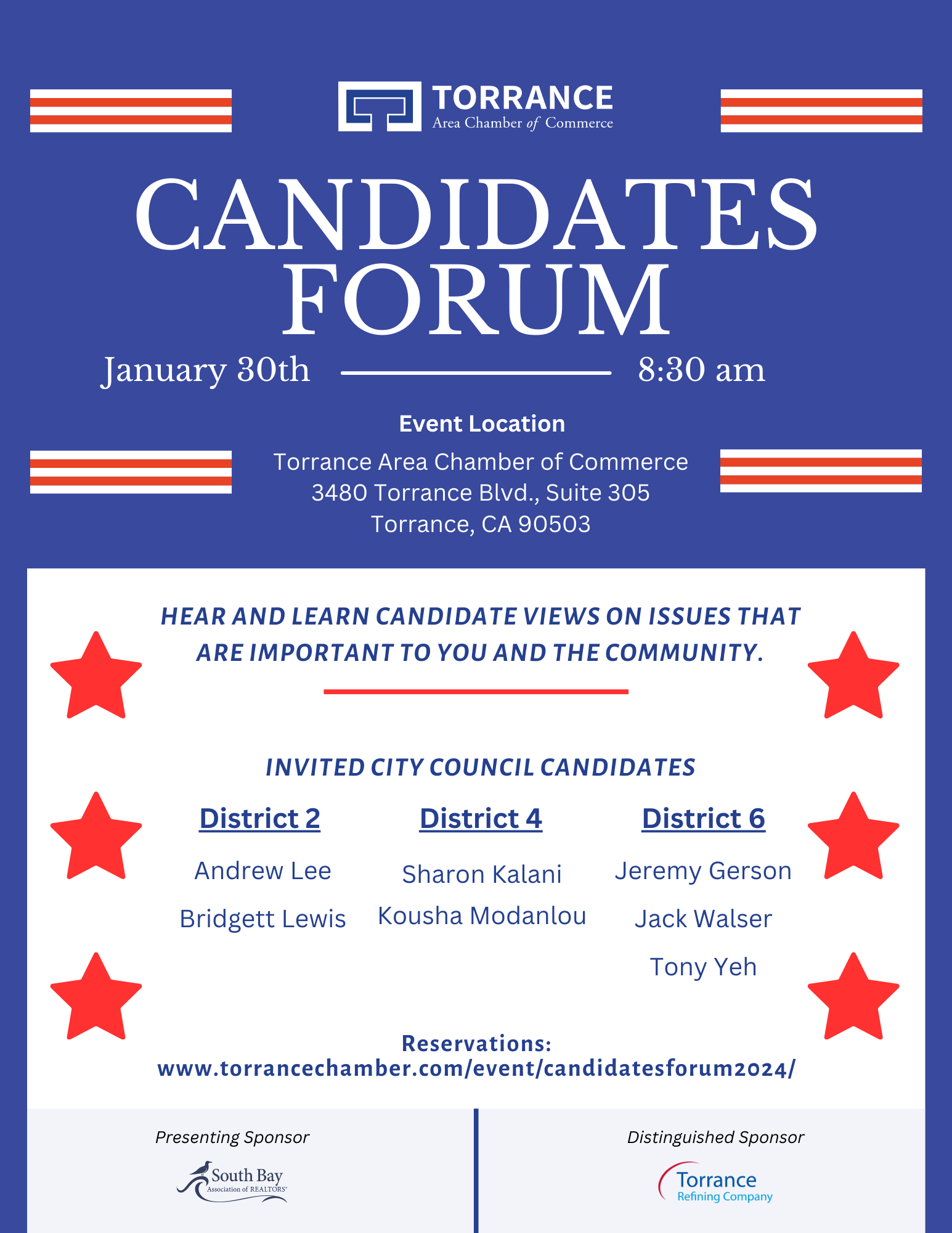 Candidates Forum 2024 TACC